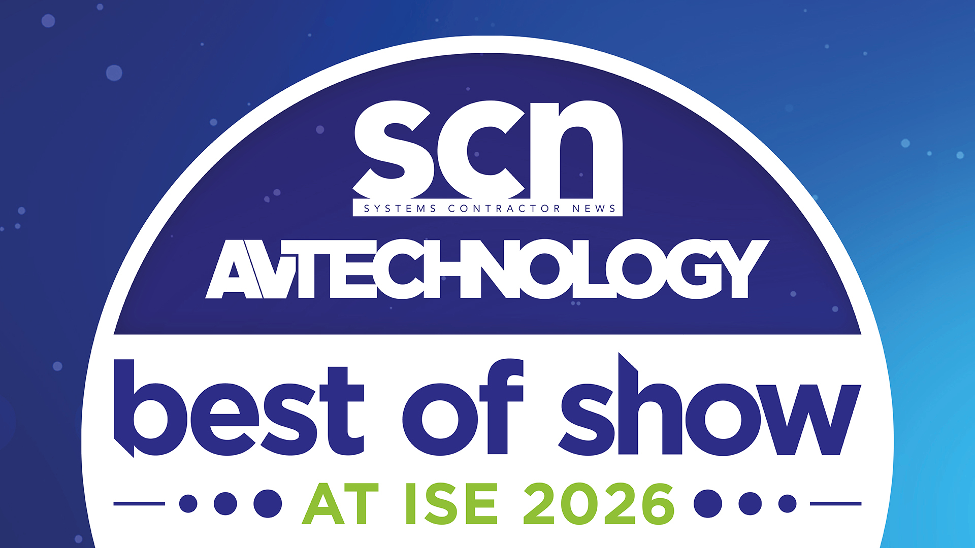 Best of Show at ISE 2026 logo