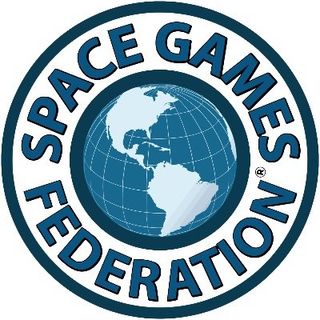 The logo of the Space Games Federation.