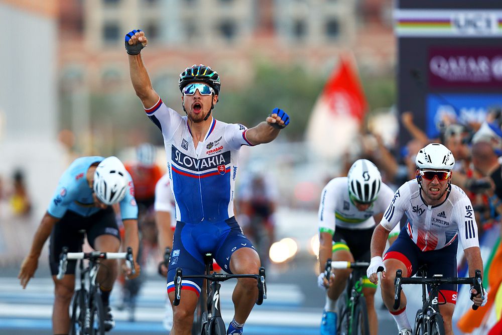 Peter Sagan (Slovakia) is the 2016 world champion