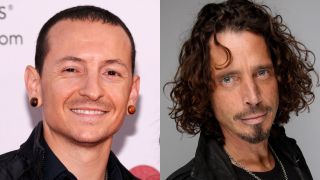  Chester Bennington and Chris Cornell