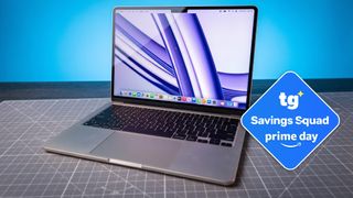 MacBook Air M3 with Prime Day deal tag