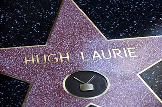 Hugh Laurie's Walk of Fame star.