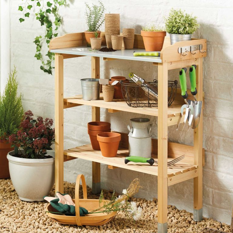 Aldi's £30 potting bench is back Ideal Home