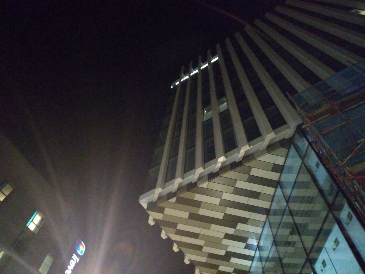 Noise and a clear loss of detail shows the G5S Plus is not a low-light master.