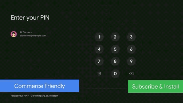 Log in with a PIN code in Android TV ... later this year.