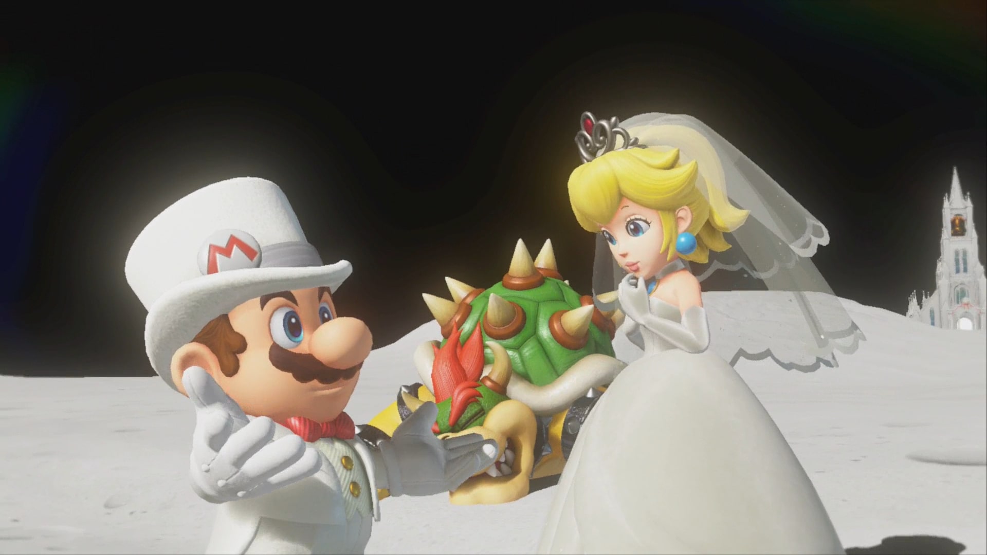 Mario Marries Peach