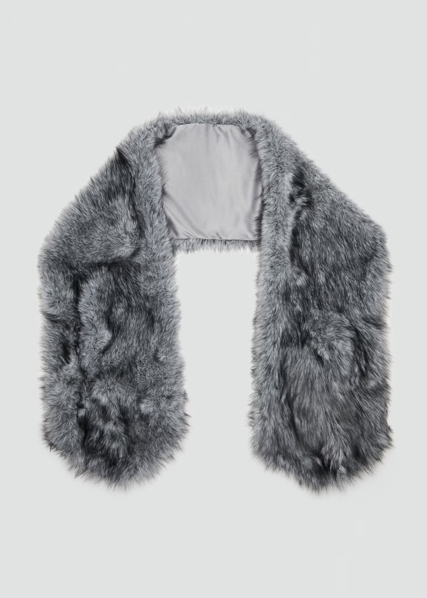 MANGO, Faux-Fur Scarf