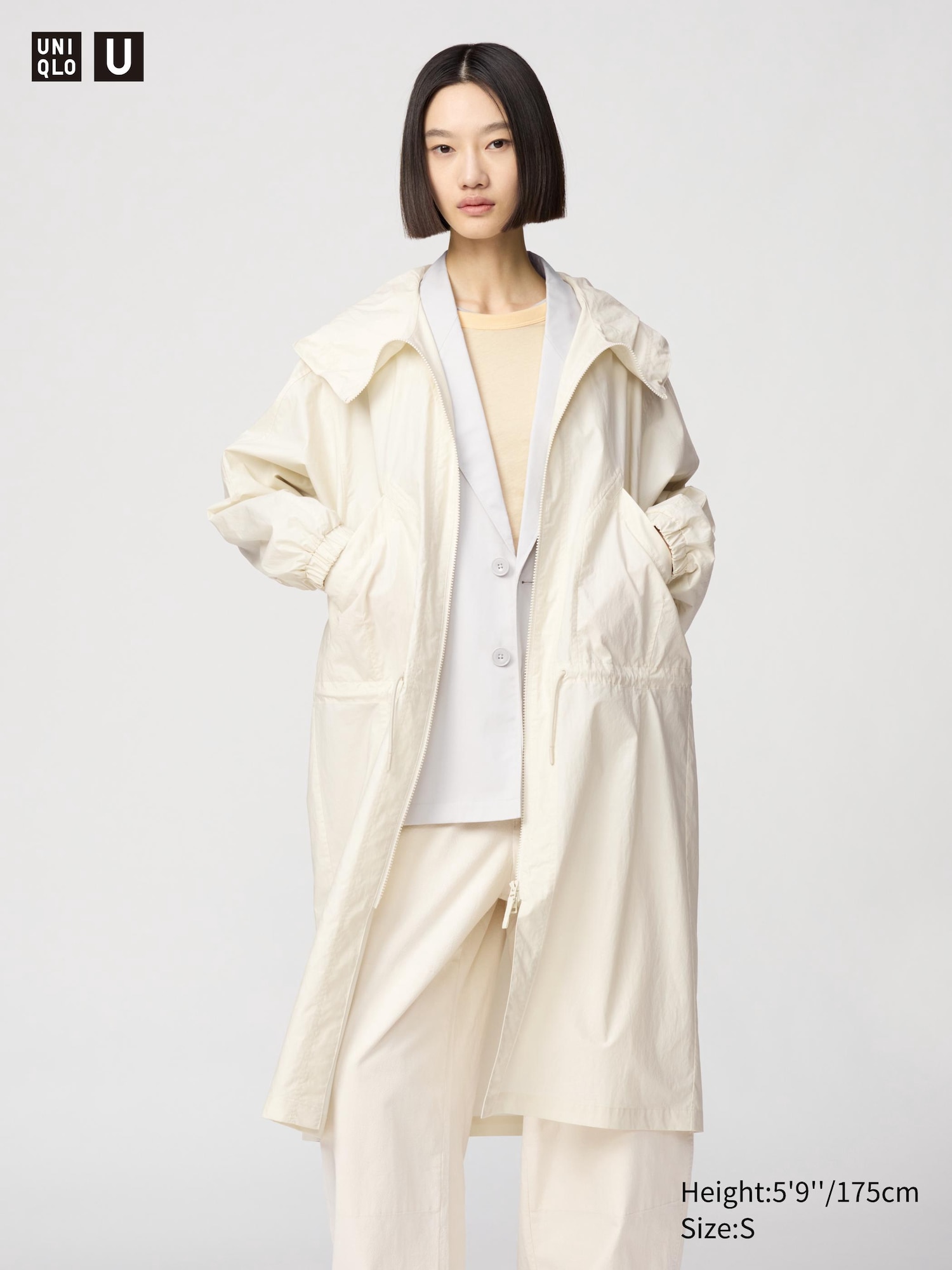 Cotton Hooded Coat