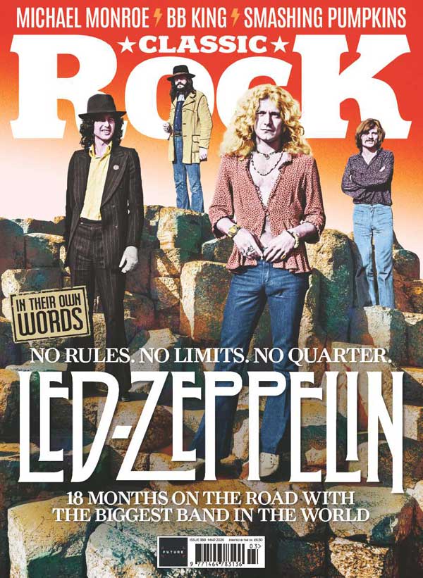 The cover of Classic Rock 350, featuring Led Zeppelin