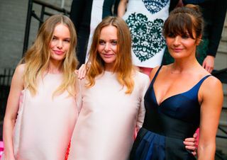 Kate Bosworth, Stella McCartney and Helena Christensen at Stella McCartney's Summer Party