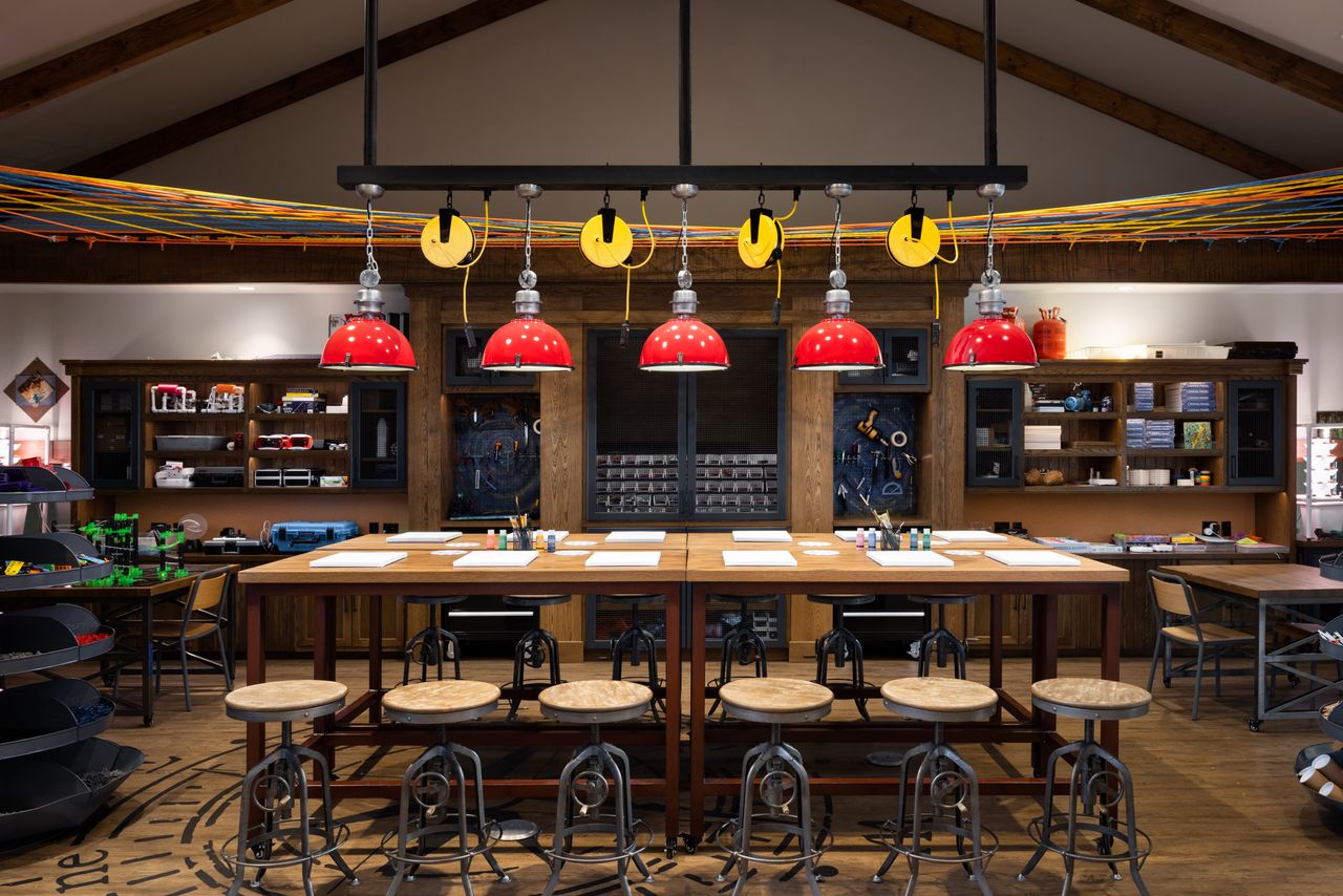 The STEAM lab and amenities at the Talisker Club.