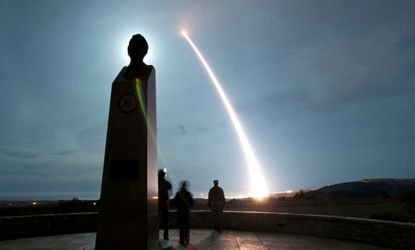Test ballistic missile launch