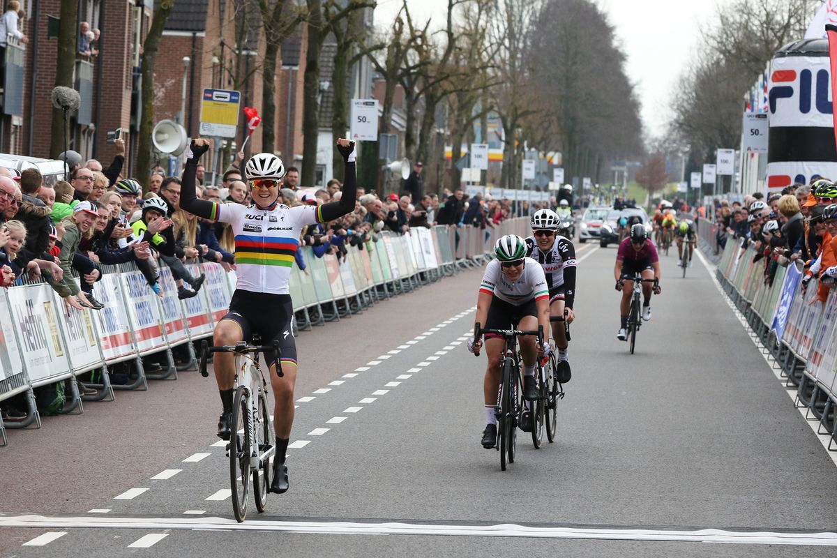 Amalie Dideriksen claimed victory at Ronde van Drenthe