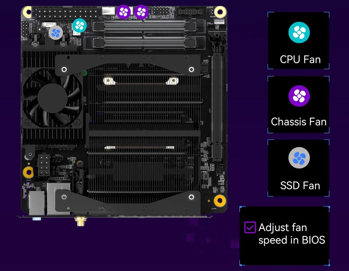 Minisforum AR900i motherboard