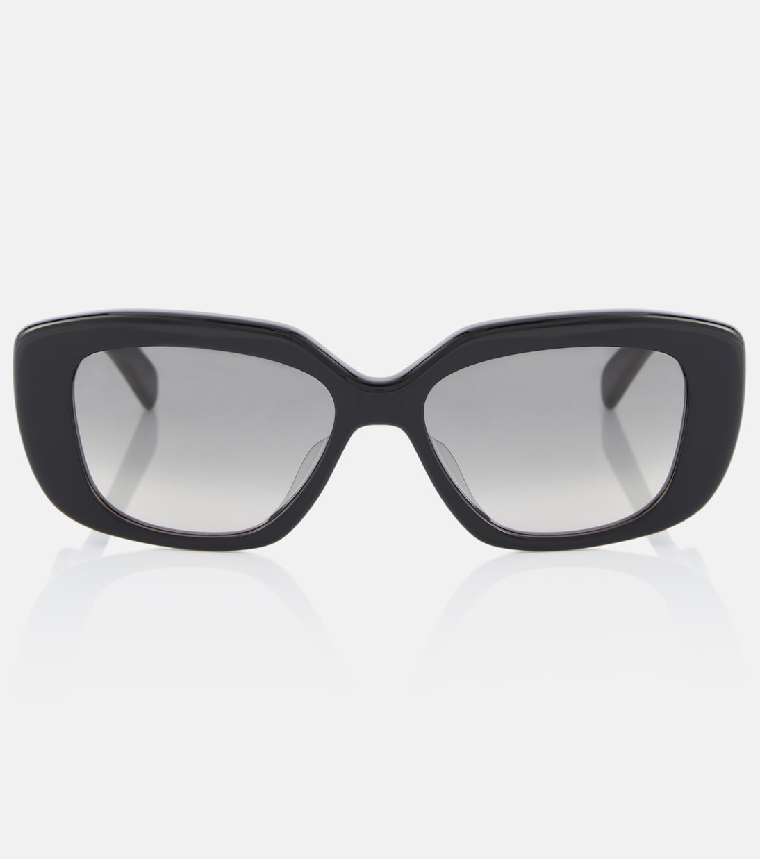 Triomphe 04 Rectangular Sunglasses in Black - Celine Eyewear