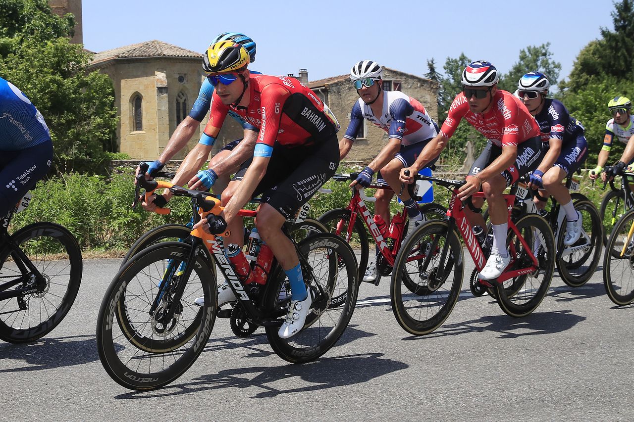 Tour de France 2021 108th Edition 14th stage Carcassonne Quillan 1837 km 10072021 Wouter Poels NED Bahrain Victorious photo Luca BettiniBettiniPhoto2021