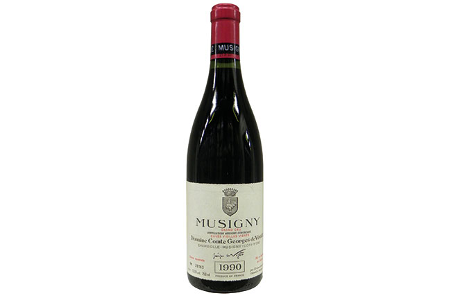 Comte de Vog&amp;uuml;&amp;eacute; Musigny 1990