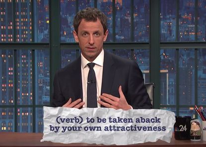 When it comes to talking teen, Seth Meyers is not your friend
