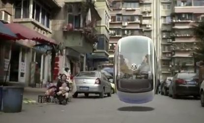 Volkswagen's Jetsons-like hover car