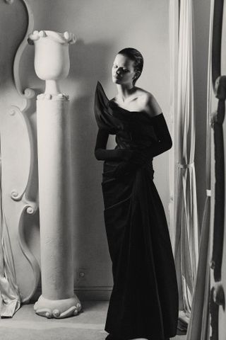 Demna Balenciaga Fall 2023 Couture Collection photographed in Paris Salon