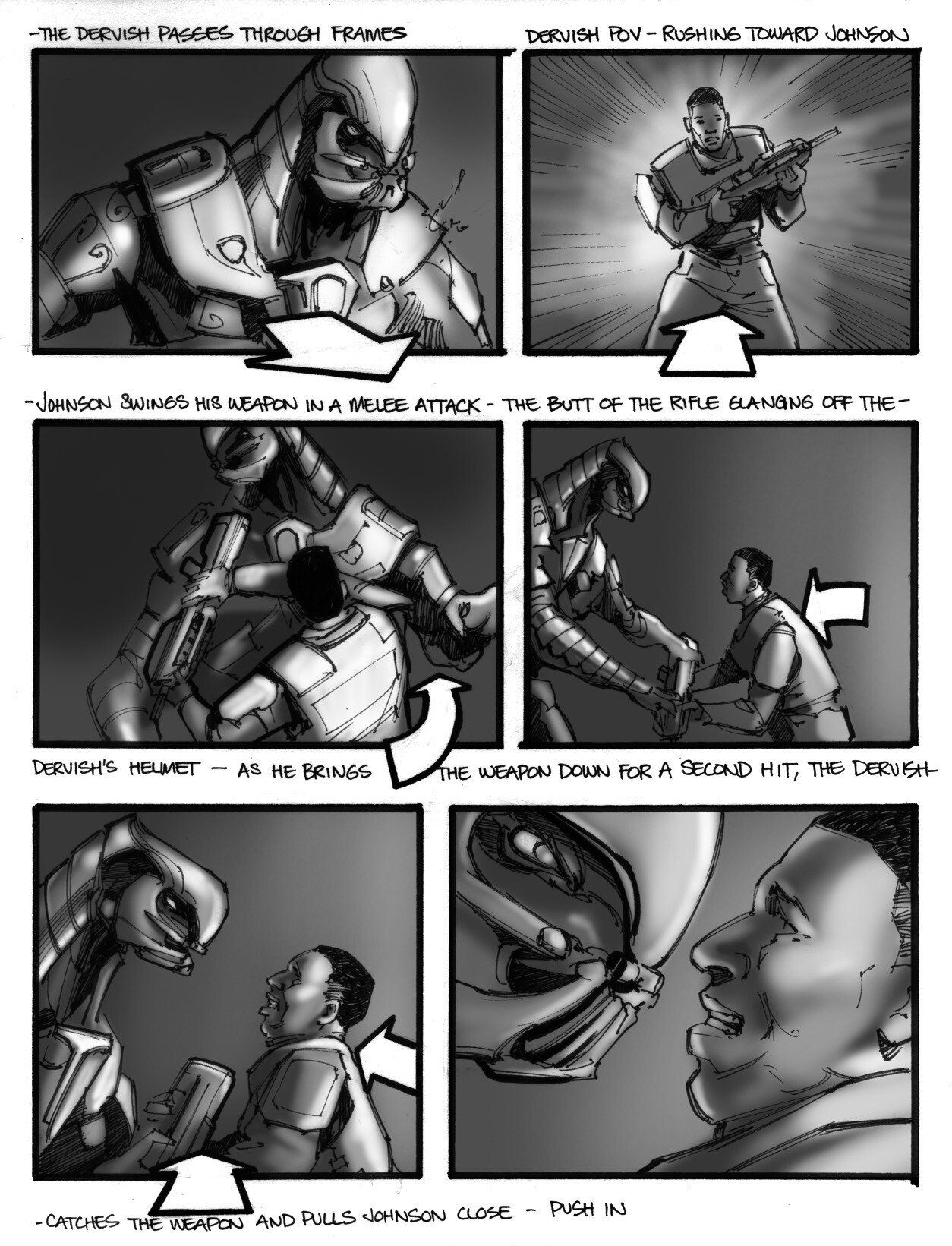 Halo 2 Storyboard