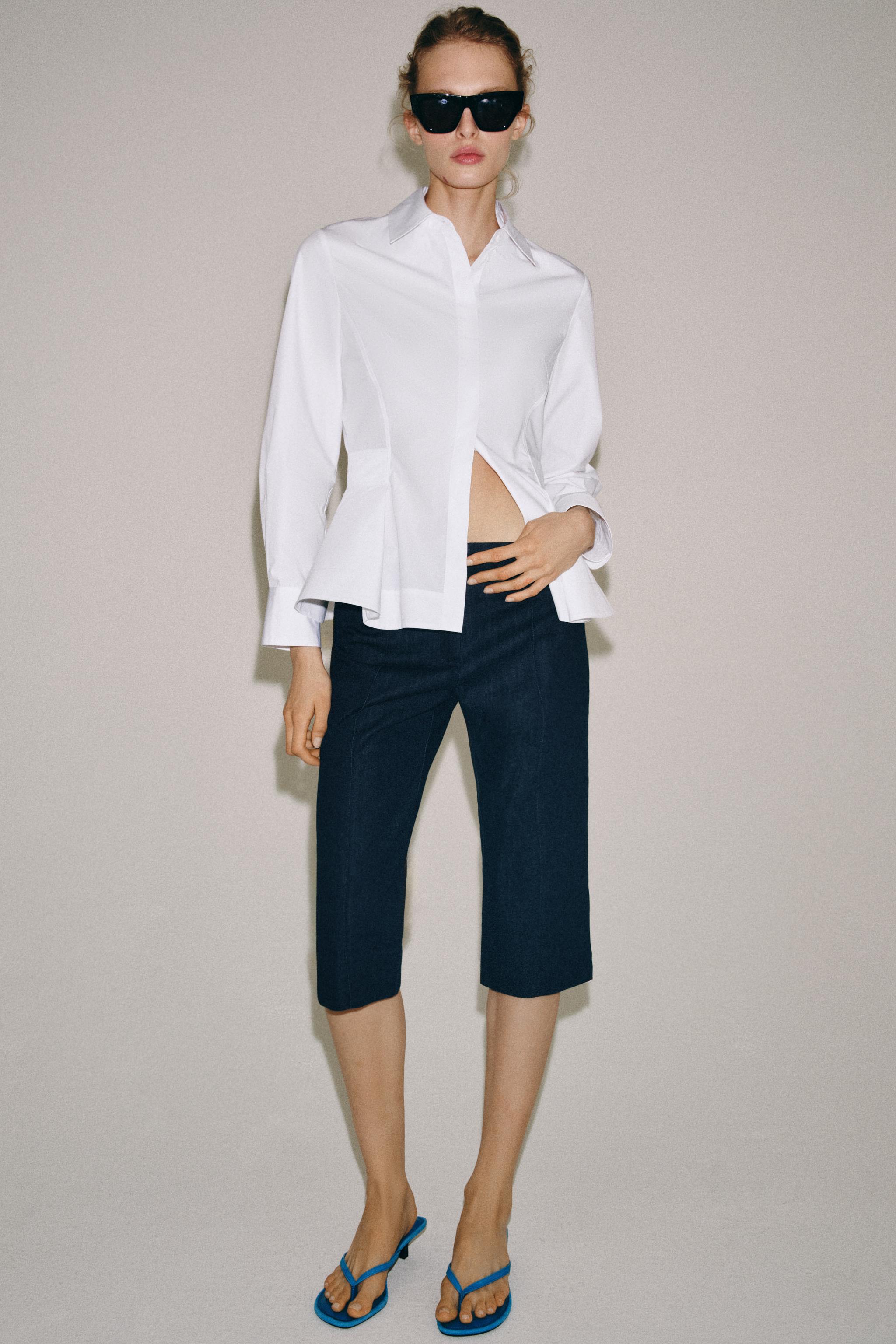 Zw Collection Denim Capris