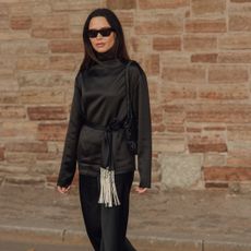 all black street style