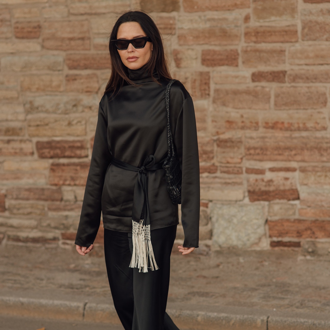 all black street style