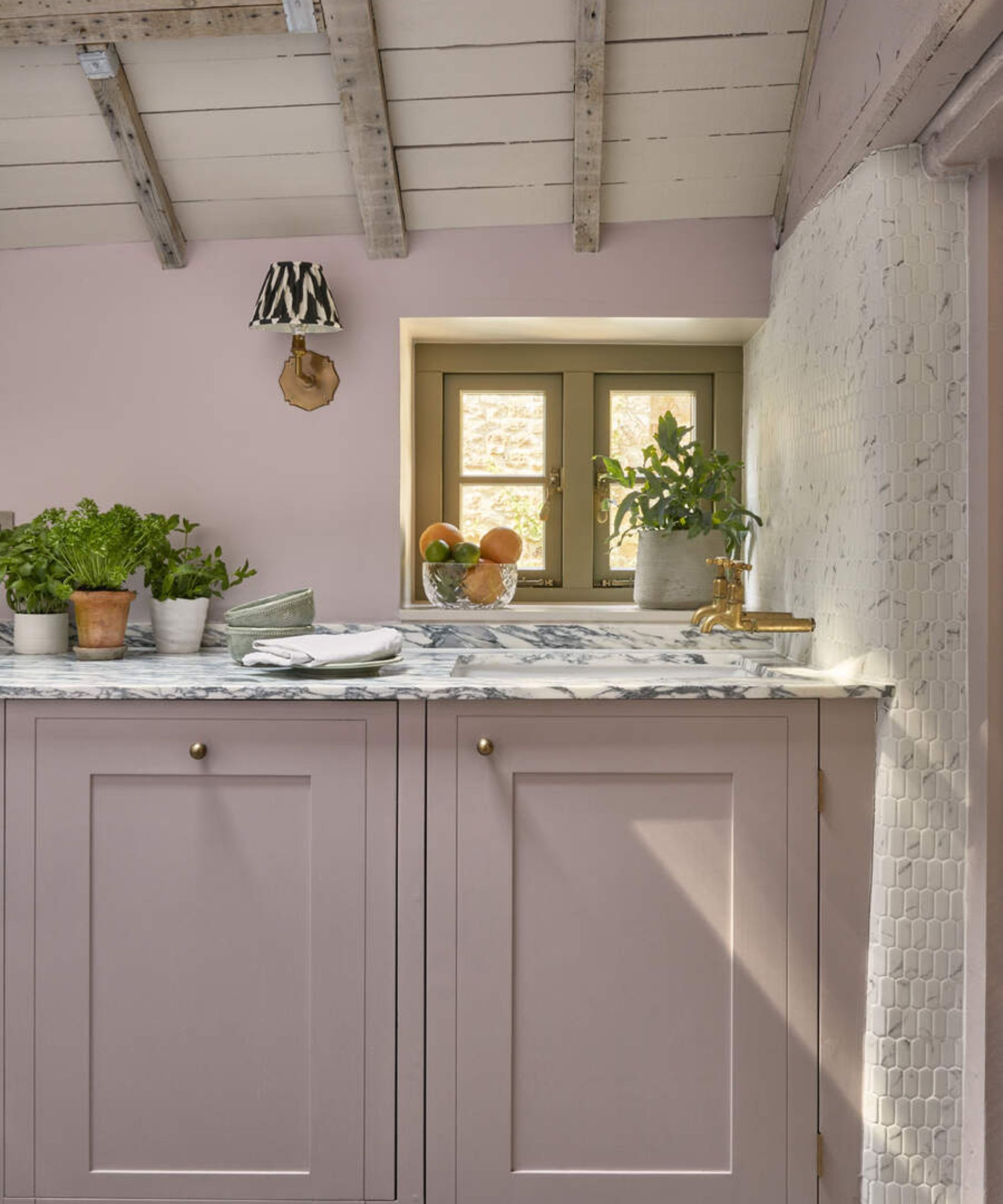 Pink kitchen