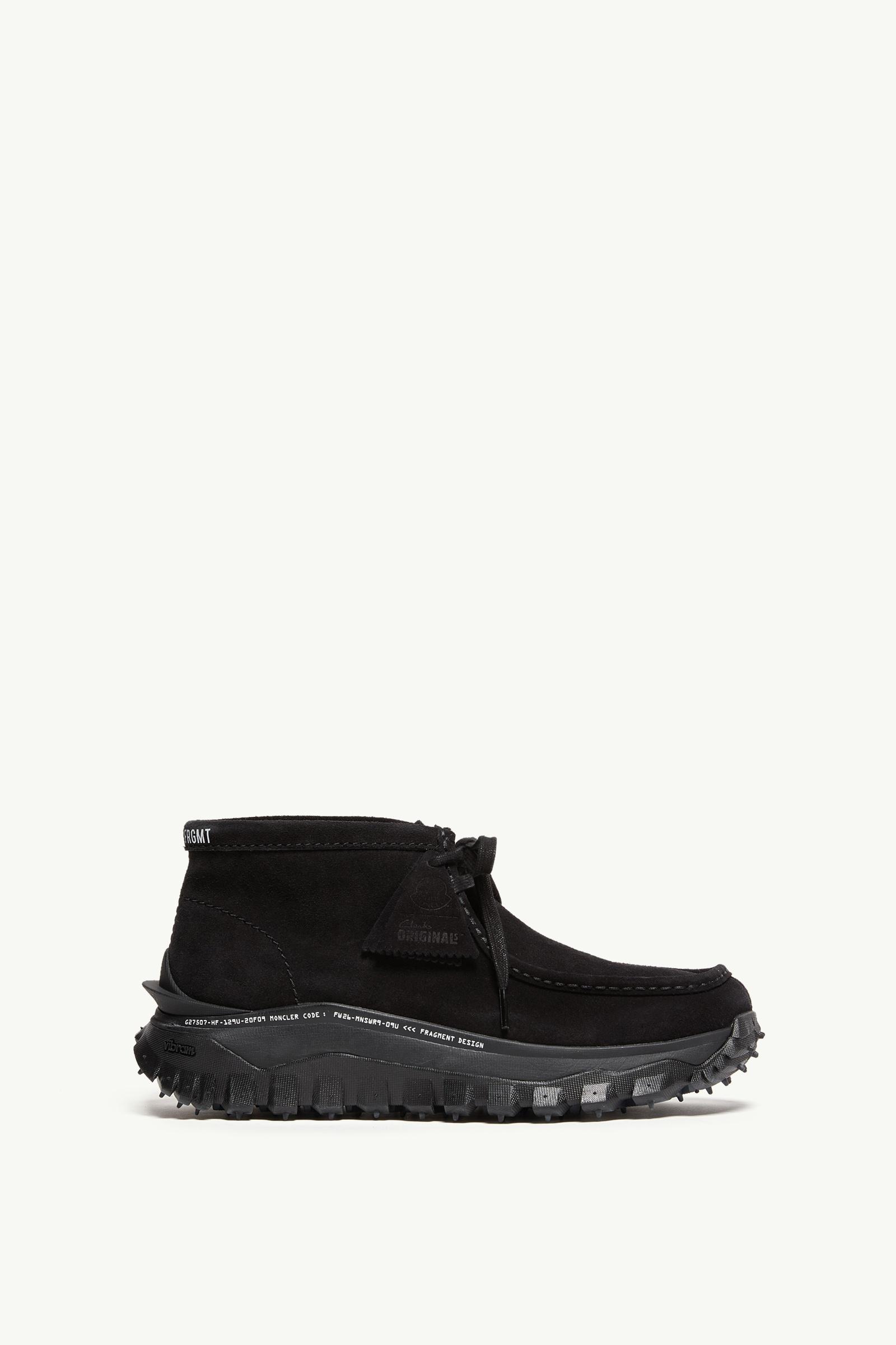 Moncler + Clarks Originals + Fragment Trailgrip Wallabee Gtx Suede Boots Size: 41