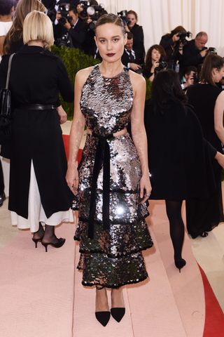 Brie Larson at the Met Ball 2016