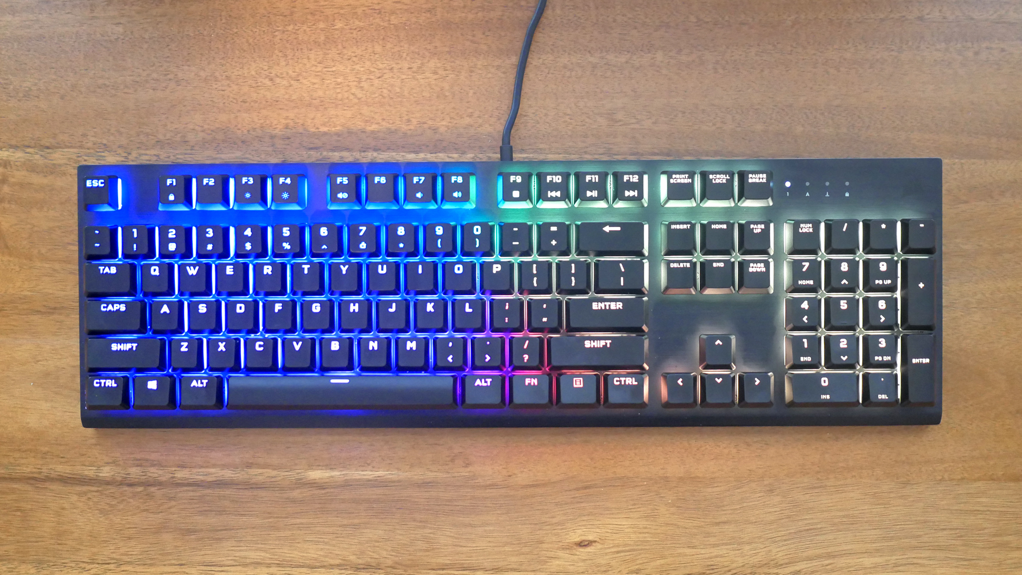 Corsair K60 RGB Pro keyboard review Laptop Mag