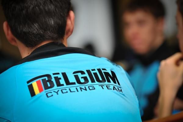 The distinctive colours of the Belgian national team.