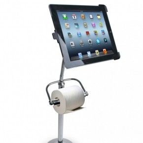 The bathroom-friendly iPad stand