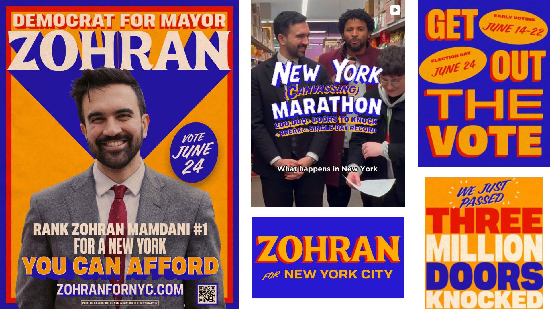New York mayor Zohran Mamdani's branding is a graphic design masterclass