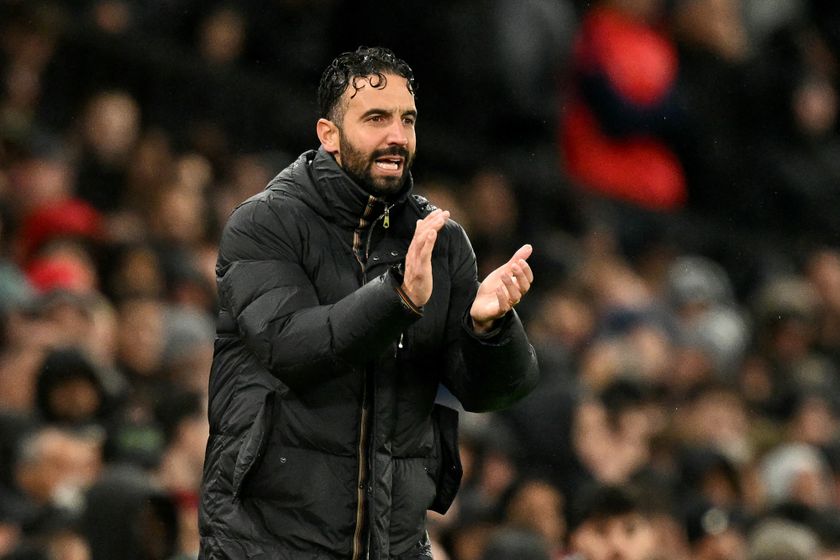 Manchester United head coach Ruben Amorim