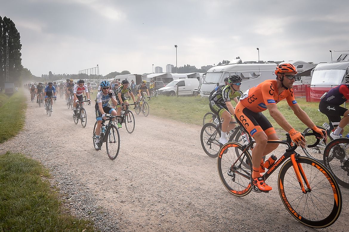 A gravel grinder section in Schaal Sels
