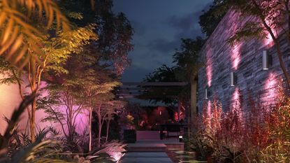 Philips Hue Amarant and Philips Hue Appear outdoor lighting