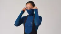 Rapha women's pro team thermal base layer in blue