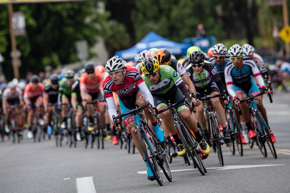 Ruben Companioni (Jamis) working on the front