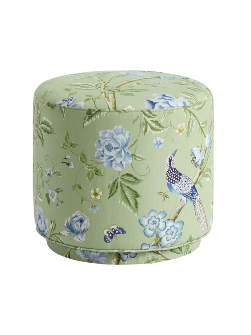 Kravet Upholstered Swivel Stool