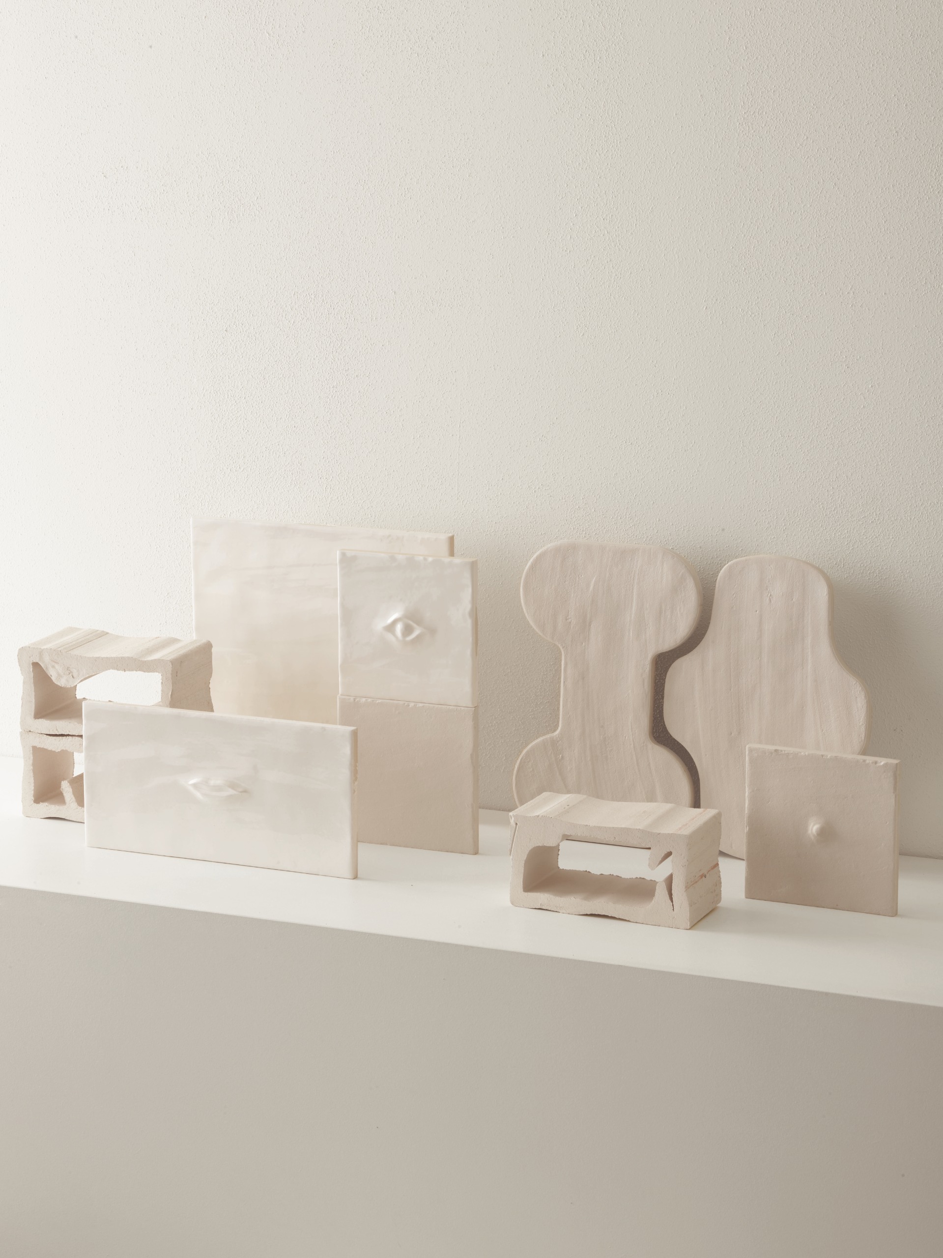 Mutina tiles by Faye toogood in neutral tones