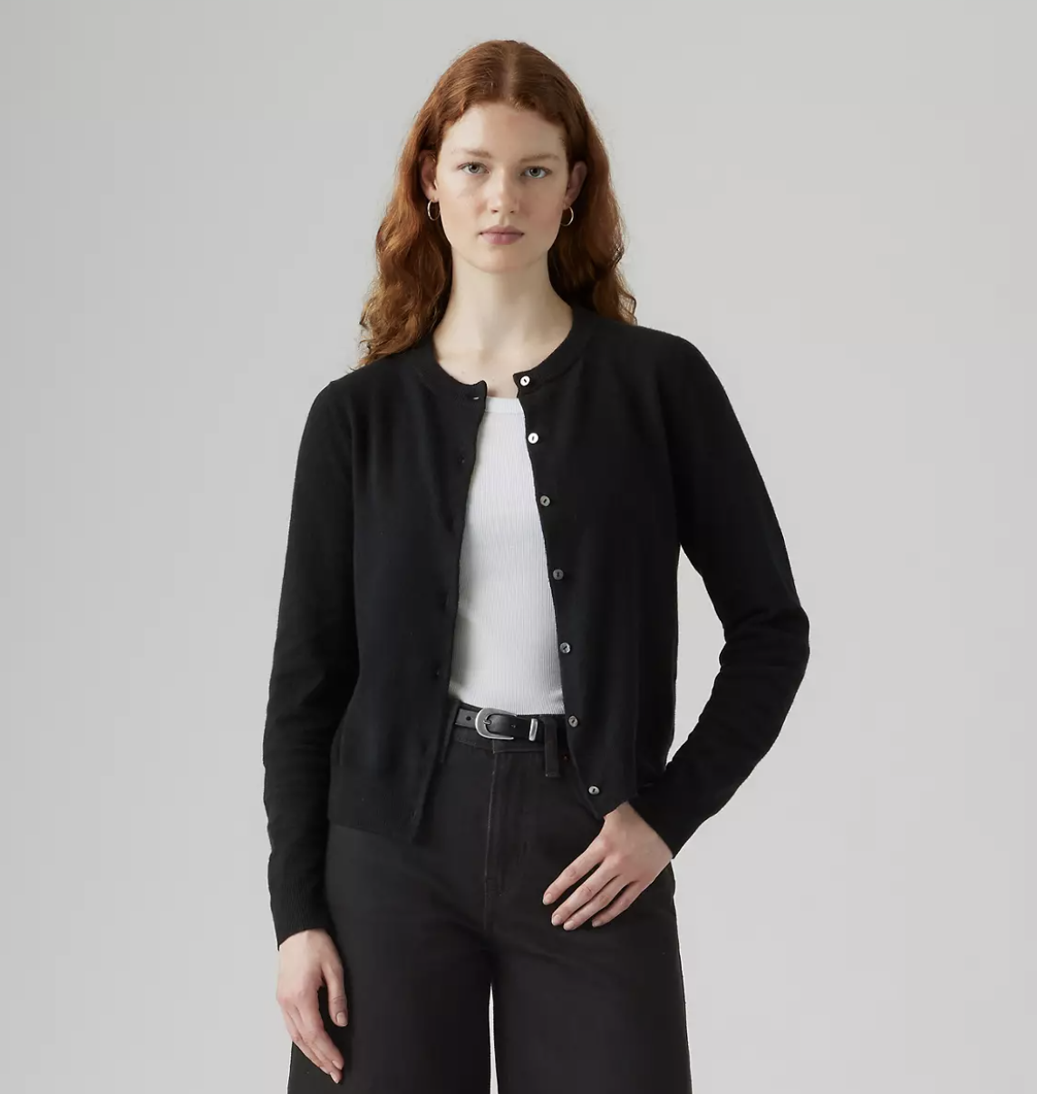 levi's, Supersoft Crewneck Cardigan