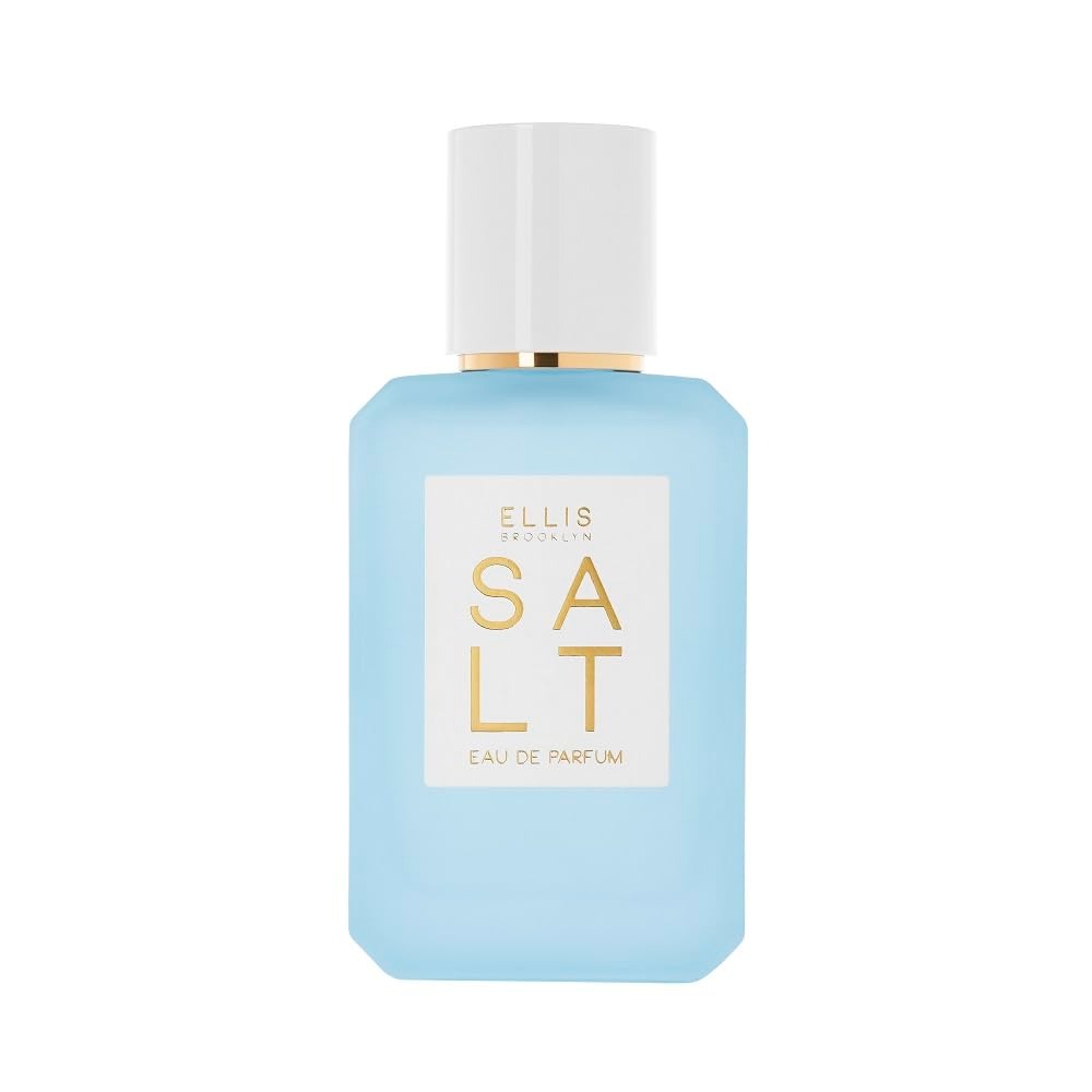 Ellis Brooklyn, Ellis Brooklyn Salt Eau De Parfum, Fragrance With Ambergris, Tahitian Tiare, Ylang Ylang &amp;amp; Sandalwood - Tropical, Sensual Scent for Women - Vegan, Cruelty-Free Paraben-Free, 50ml / 1.7oz