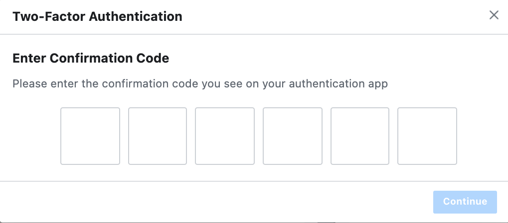 How to set up two-factor authentication on Facebook using a browser