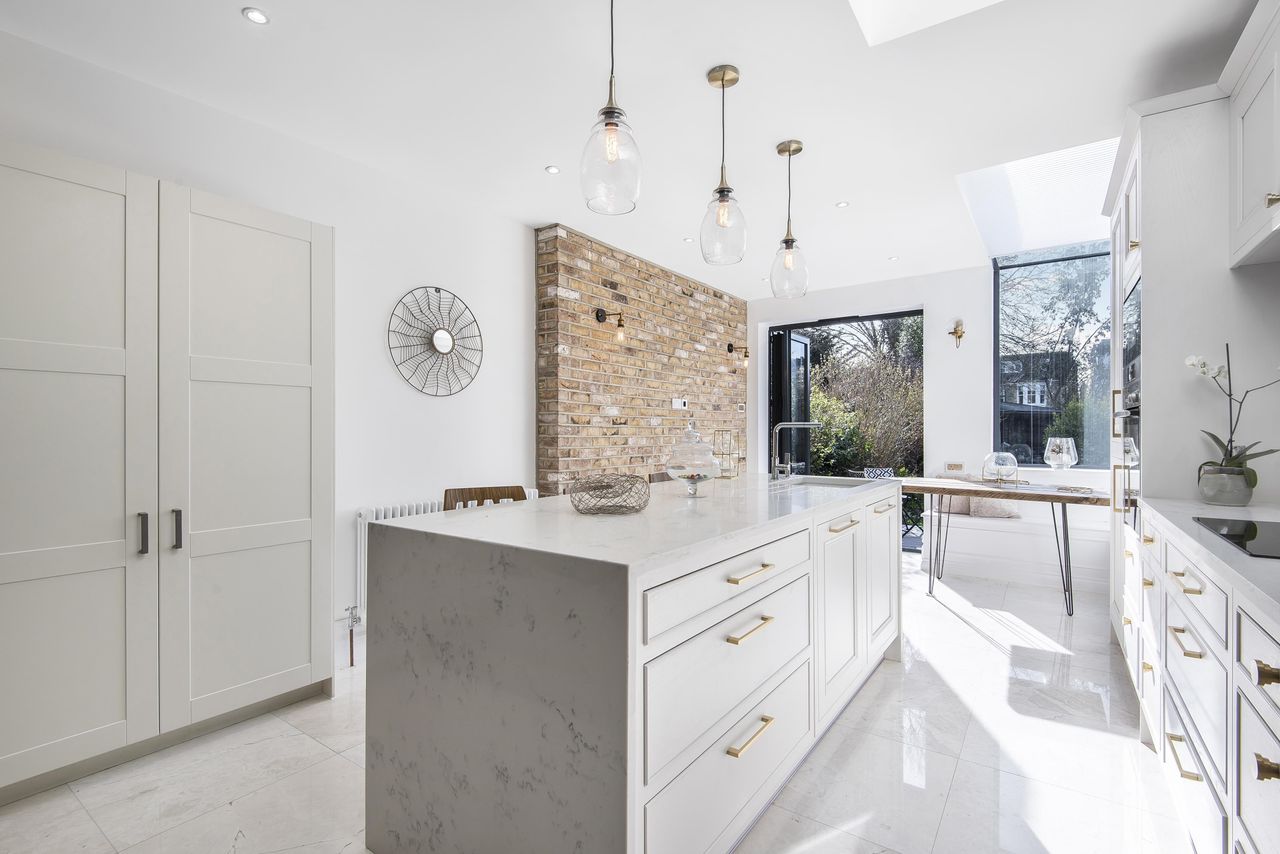 kitchen update with cheap units
