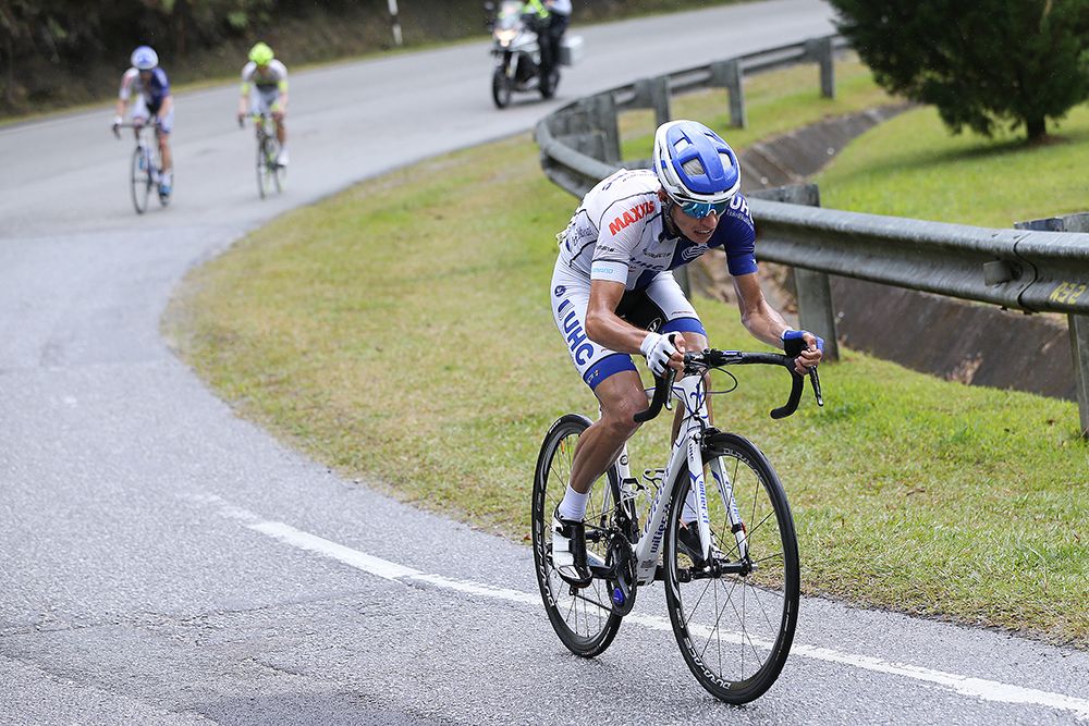 Daniel Jaramillo (UnitedHealthcare) on his way to second place