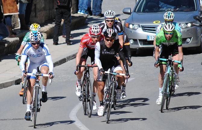The breakaway on the final stage