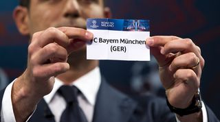 Champions League Arsenal draw Bayern Munich