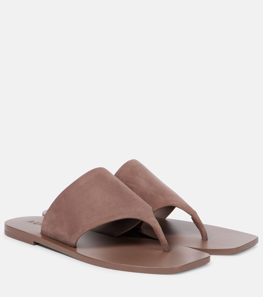 Paton Suede Slides